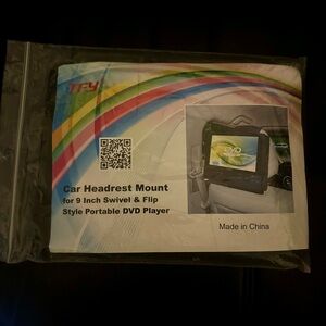 Car Headrest Mount for DVD Player